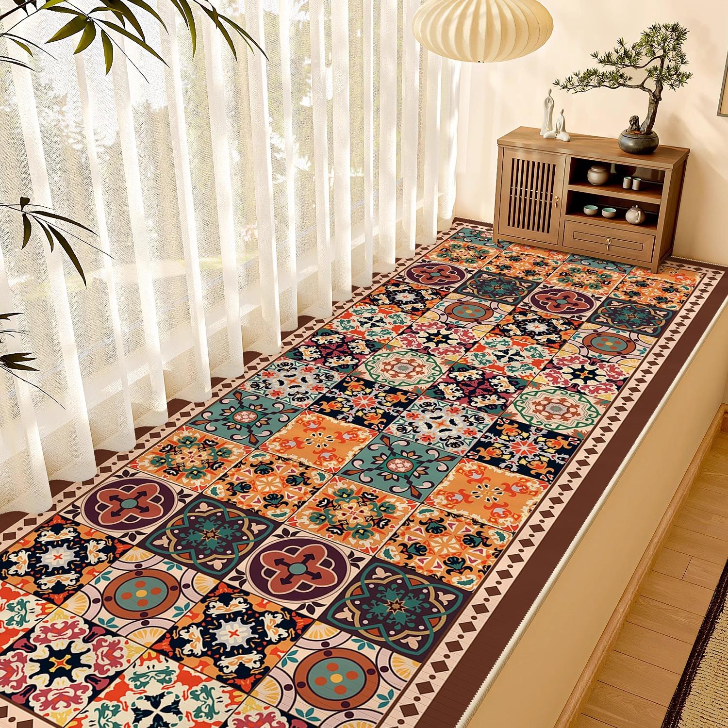 地毯卧室床边毯客厅2025新款高级轻奢感家用地垫床前飘窗房间地毯