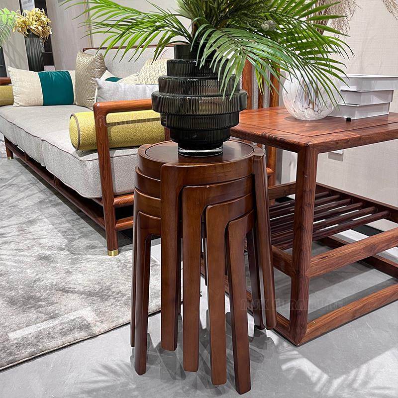 可叠放实木凳实用风车凳圆凳家用现代简约餐凳橡胶木白蜡木妆台凳,住宅家具,风车凳,淘宝优惠券,粉丝福利购,淘宝优惠卷