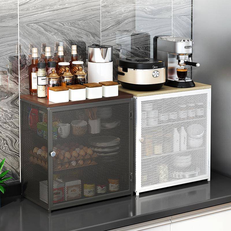 厨房多功能置物架小型放碗柜家用碗碟碗盘收纳架沥水碗柜碗架台式