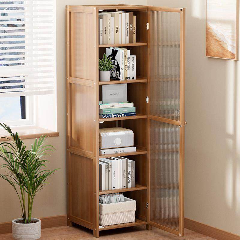 书架置物架落地书柜带门多层桌面竹子收纳架子客厅简易展示储物架,家装灯饰光源,其它灯具灯饰,淘宝优惠券,粉丝福利购,淘宝优惠卷