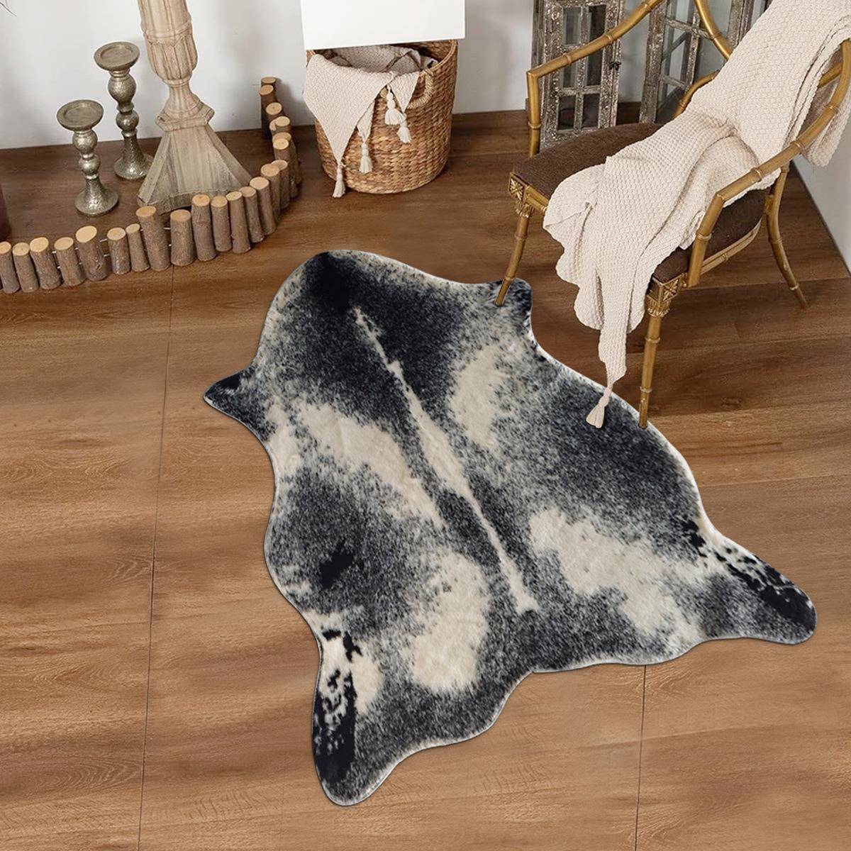 新款仿獾皮多功能家居装饰墙壁装饰挂毯壁毯（挂毯地毯坐垫）