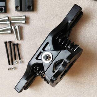 249mm电动滑板支架桥越野轮毂电机桥架大弹簧减震配前桥420mm