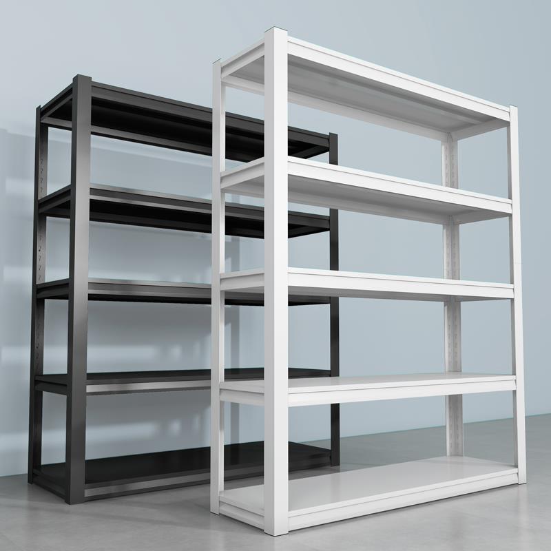 天台悦先加厚仓储货架置物架落地商用角钢货物铁架阳台储藏室家用