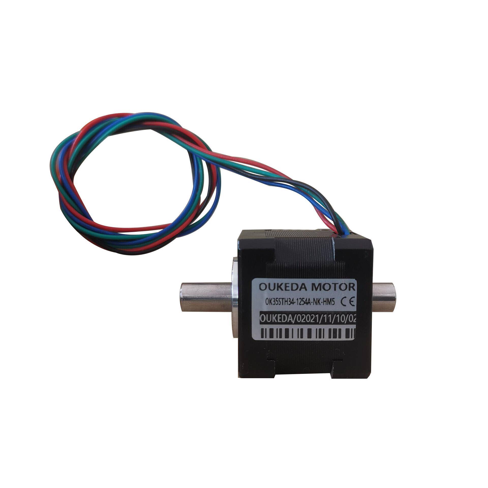 OK35STH34-1254A-NK-HM5NEMA14HollowshaftmotorM5thread