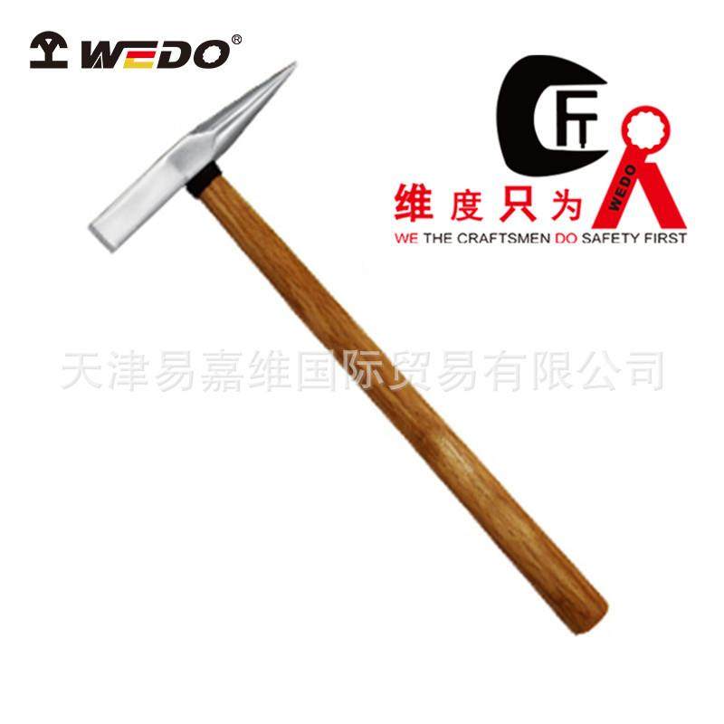 维度不锈钢焊工锤304防磁耐腐蚀不锈钢多场景木柄焊工锤子