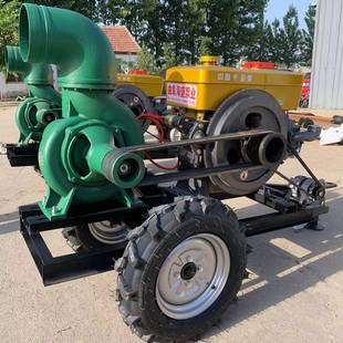 防汛应急8寸混流泵移动方便8寸农田灌溉泵电机款8寸自吸水泵