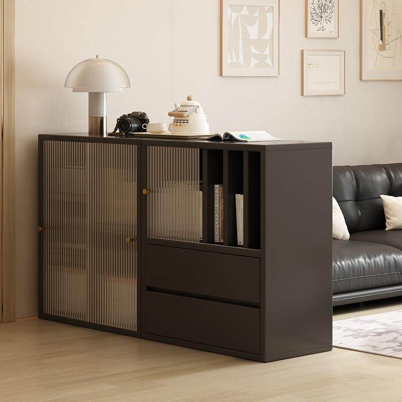 实木书柜黑色落地置物柜沙发边柜隔断储物柜子客厅收纳柜复古书架,金属材料及制品,金属加工件/五金加工件,淘宝优惠券,粉丝福利购,淘宝优惠卷