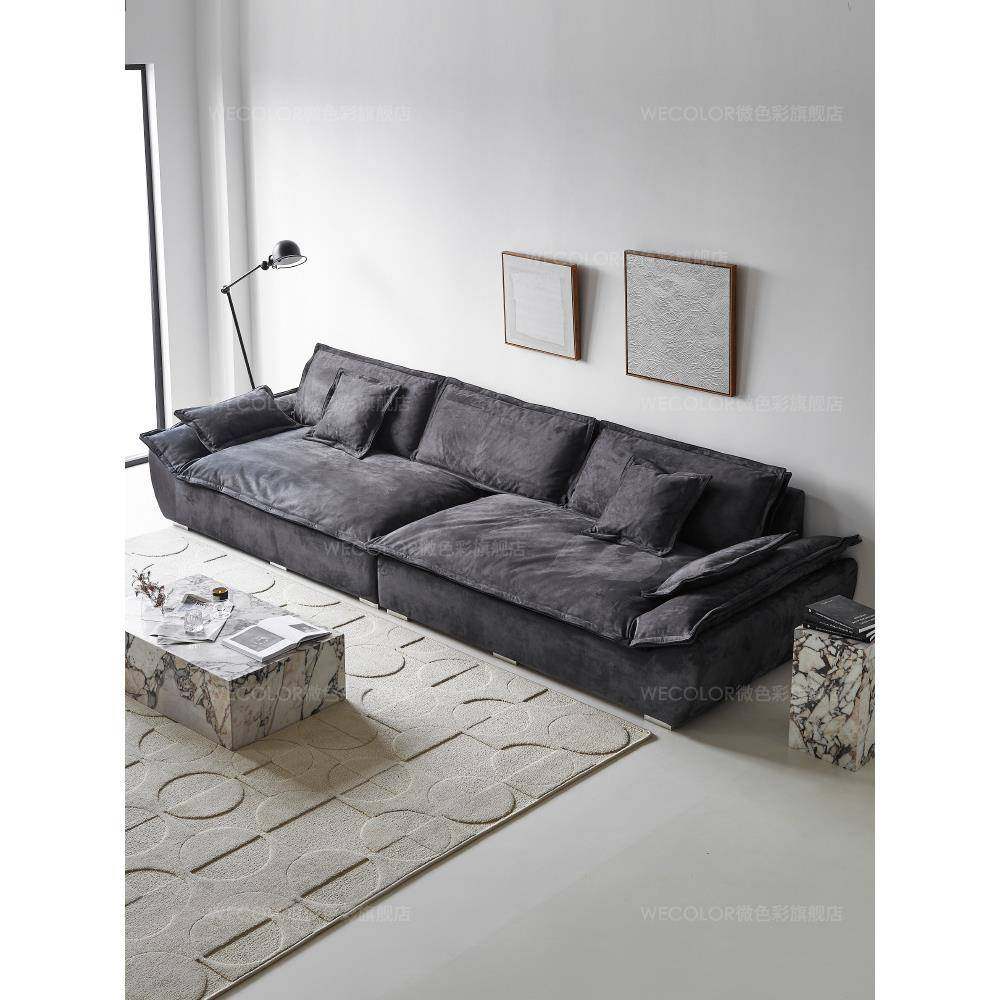 奥克兰帆船超大沙发极简客厅懒人沙发磨砂布沙发羽绒乳胶沙发,基础建材,脚轮/万向轮,淘宝优惠券,粉丝福利购,淘宝优惠卷