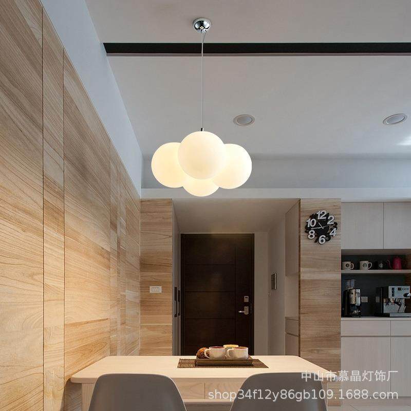 餐厅吊灯简约现代书房卧室灯饰网红气球泡泡吊灯奶油风儿童房灯具,基础建材,脚轮/万向轮,淘宝优惠券,粉丝福利购,淘宝优惠卷