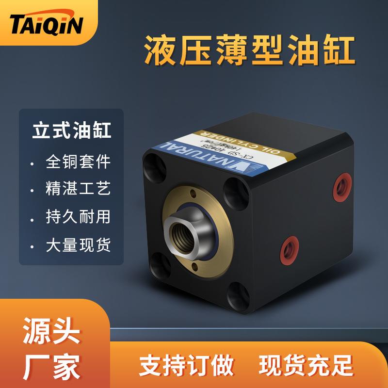 台勤模具油缸小型液压油缸CX-SD系列薄型油缸立式液压油缸