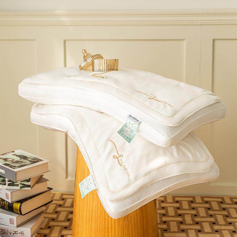 高端刺绣榨蚕丝二合一枕芯48×74cm×1,电子/电工,接线端子,淘宝优惠券,粉丝福利购,淘宝优惠卷