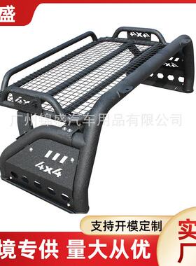 黑色带行李框龙门架rollbar4X4龙门架铁喷黑色适用于皮卡