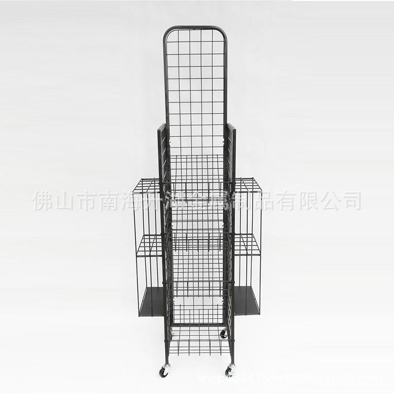 直销超市雨伞货架便利店三层网篮雨伞展示架连锁店雨伞架