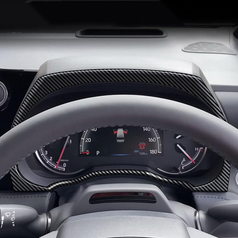 适用于22款丰田voxy/noah90系仪表框内饰改装装饰贴仪表盘