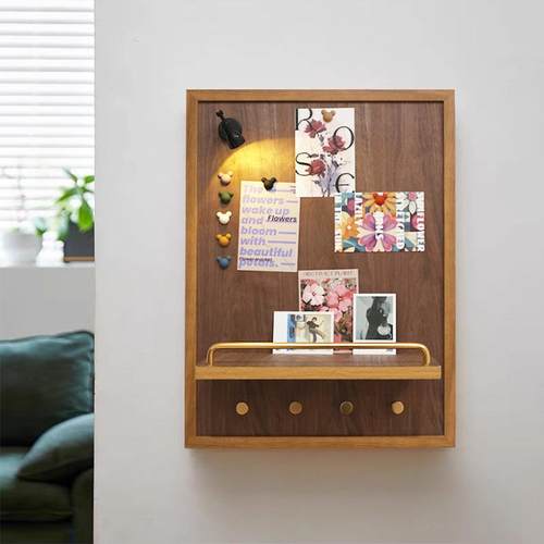 磁吸电表箱遮挡网红装饰画竖款置物架开门式配电箱电闸开关盒挂画