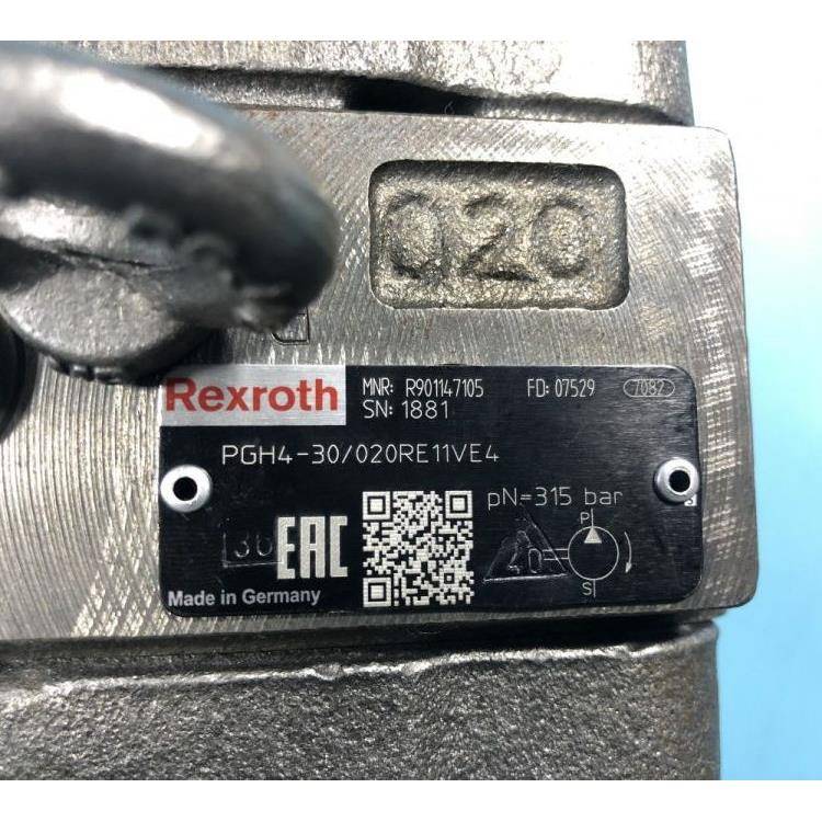 德国Rexroth力士乐液压泵R901230033PGZ4-1X/050RT07VU2齿轮泵