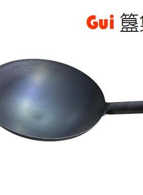 HT36CM黑色安全锅炒菜锅电磁炉通用商用厨房设计餐厅设计