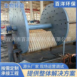 生物转盘纤维转盘过滤器滤布滤池一体化污水过滤转盘