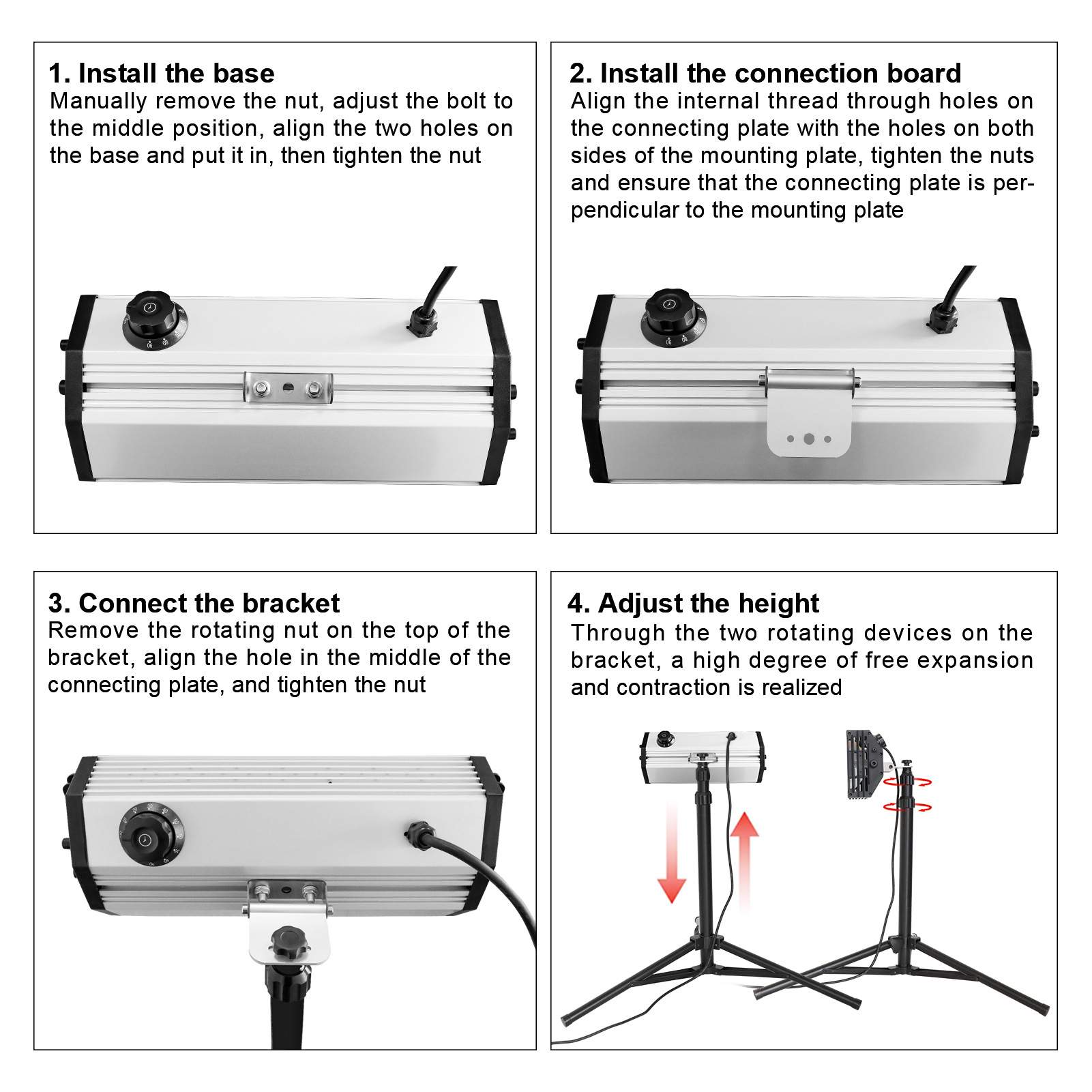 DATOUBOSS  infrared paint curing lamp 2kw 红外汽车烤漆灯