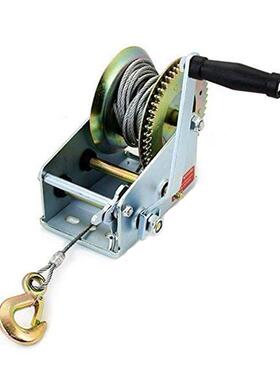 德国3500lbs1500kg手摇绞盘钢丝绳船用绞盘