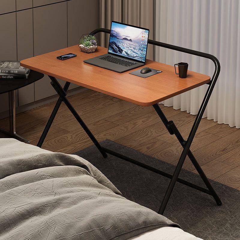 简约电脑桌书桌家用办公桌简易卧室床边小桌子可折叠桌学生学习桌