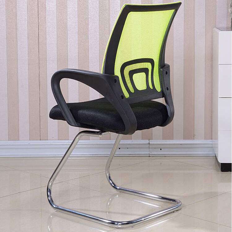 深圳办公家具公司职员椅办公椅弓形椅黑白调电脑椅子家用办公椅