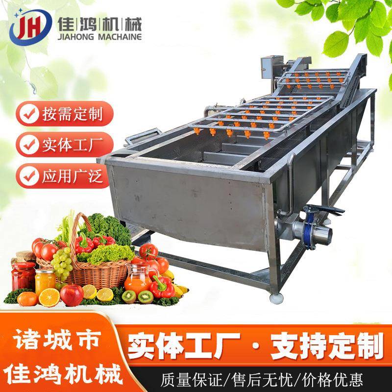 气泡洗袋机蔬菜水果气泡清洗机全自动包装袋酱菜清洗机佳鸿