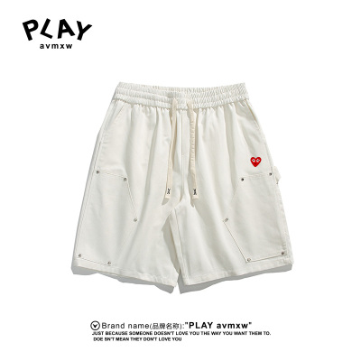 PLAYAVMXW潮牌时尚休闲铆钉裤子