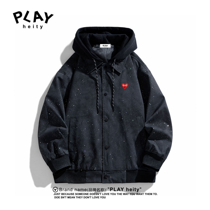 PLAYHEITY秋季假两件满天星夹克