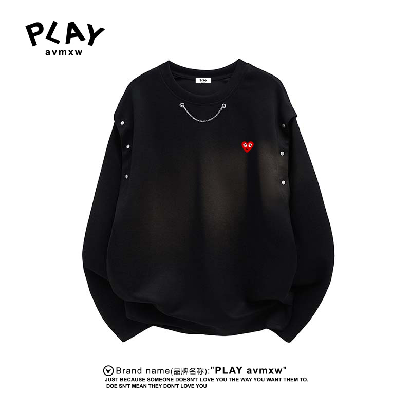 PLAYAVMXW袖子可拆卸两穿上衣