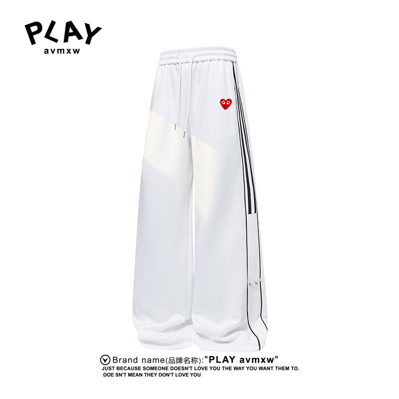 PLAYAVMXW夏季透气直筒休闲裤