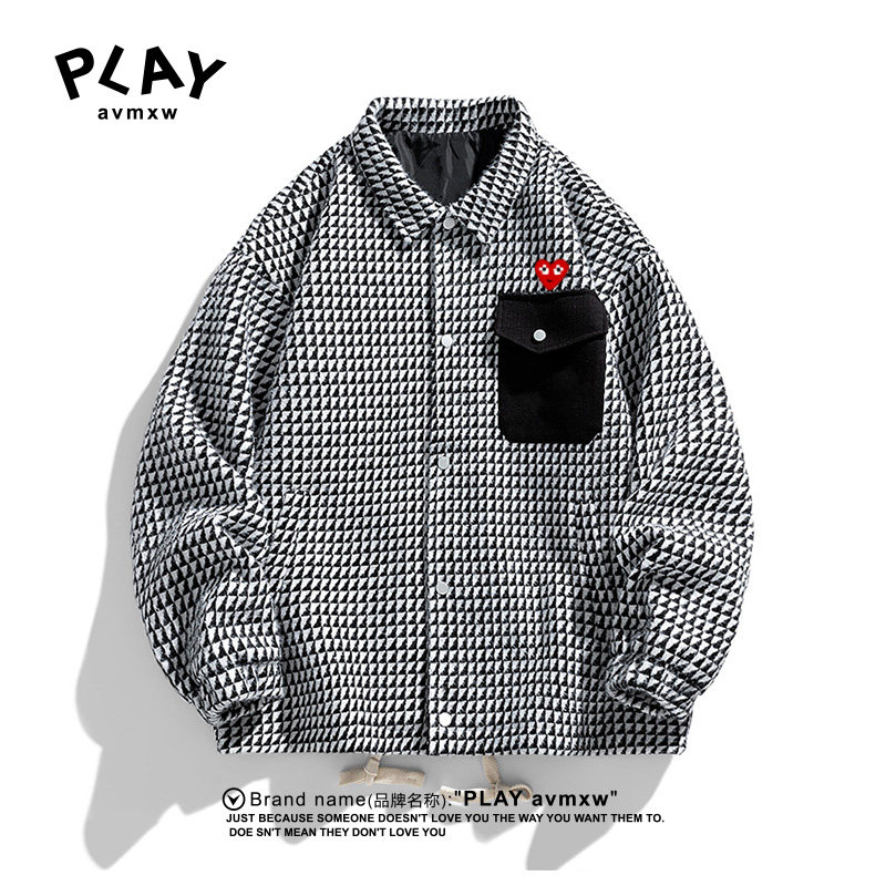 PLAYAVMXW秋冬季情侣百搭夹克