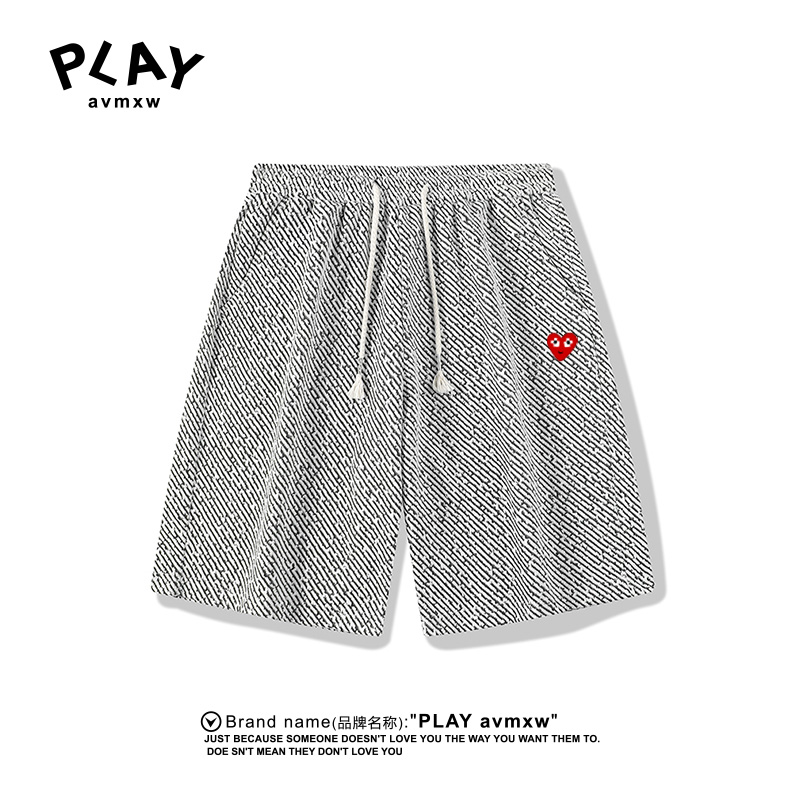 PLAYAVMXW情侣款运动休闲裤子
