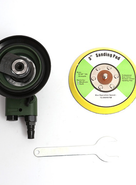 巨柏JUBOO气动5寸不吸尘抛光机打磨机圆盘气磨机砂纸机抛磨机砂光