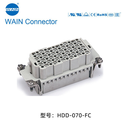HDD-072-FC/HDD-072-MC/10A/220V(WAIN)唯恩重载连接器工业接头