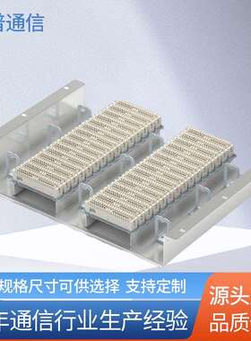 VDF电话配线架双列300对/300回路语音通信科隆架19英寸机架式