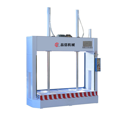 广东源头工厂液压冷压机，复合门冷拼机，三聚氰胺冷贴面