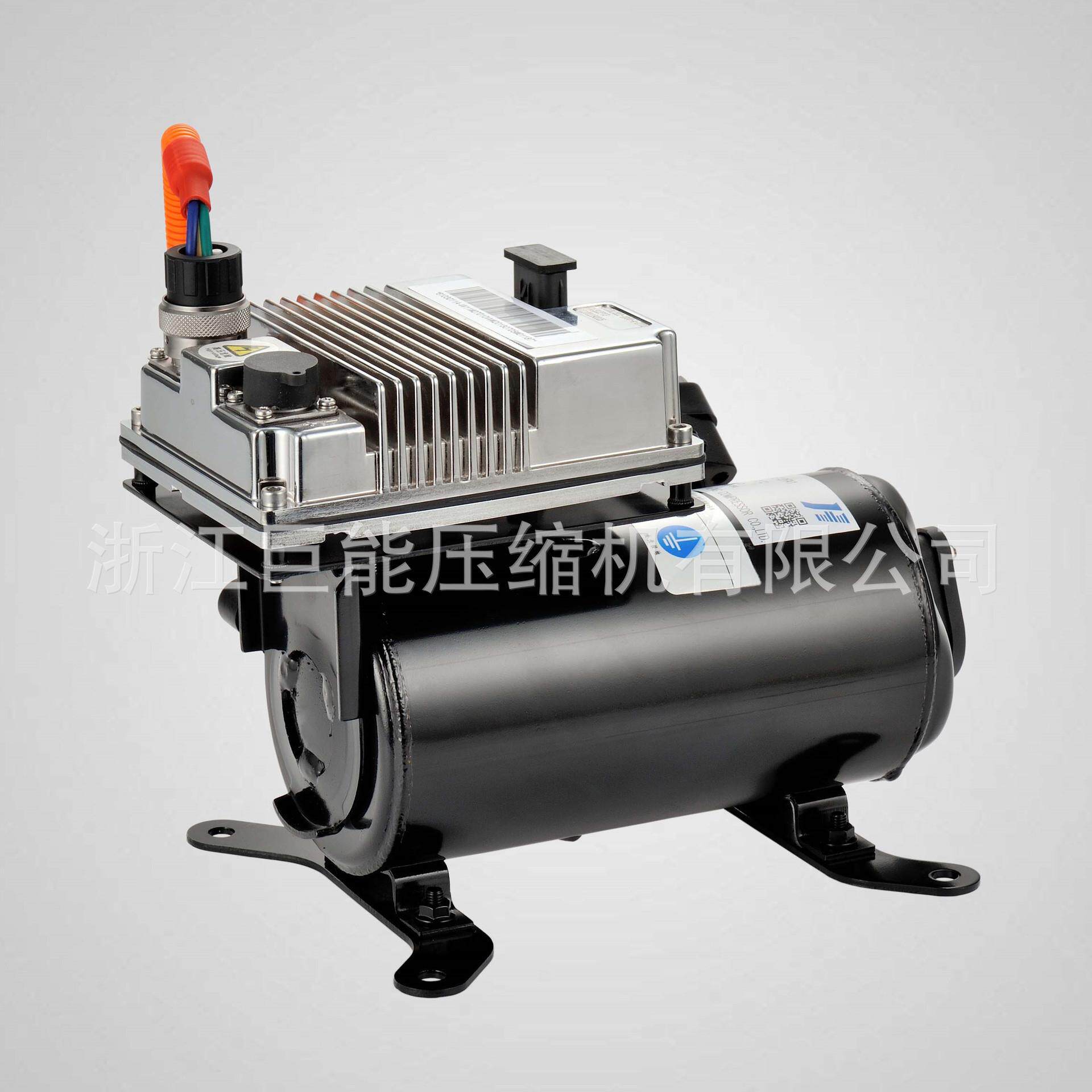 带r134a的排量18cc / rev迷你压缩机 便携式电动汽车马达压缩机