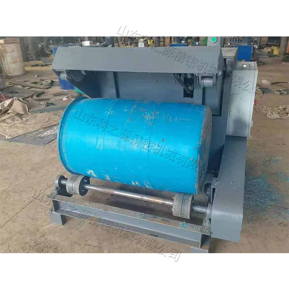 塑料大蓝桶切割机 切盖破桶开桶器 大油桶违废旧油桶开桶底桶盖机