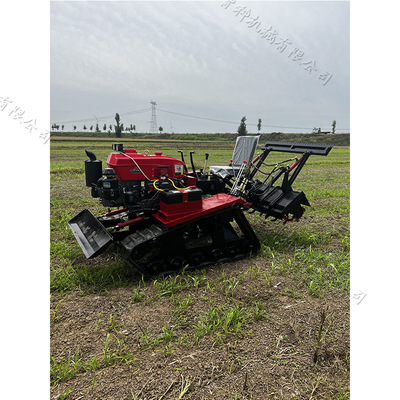 Crawler farm management machine农用小型履带开沟机多用旋耕机