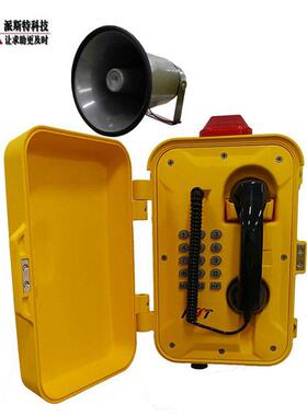 IP网络对讲广播系统矿用管廊地铁发电石油化工工业IP广播电话机