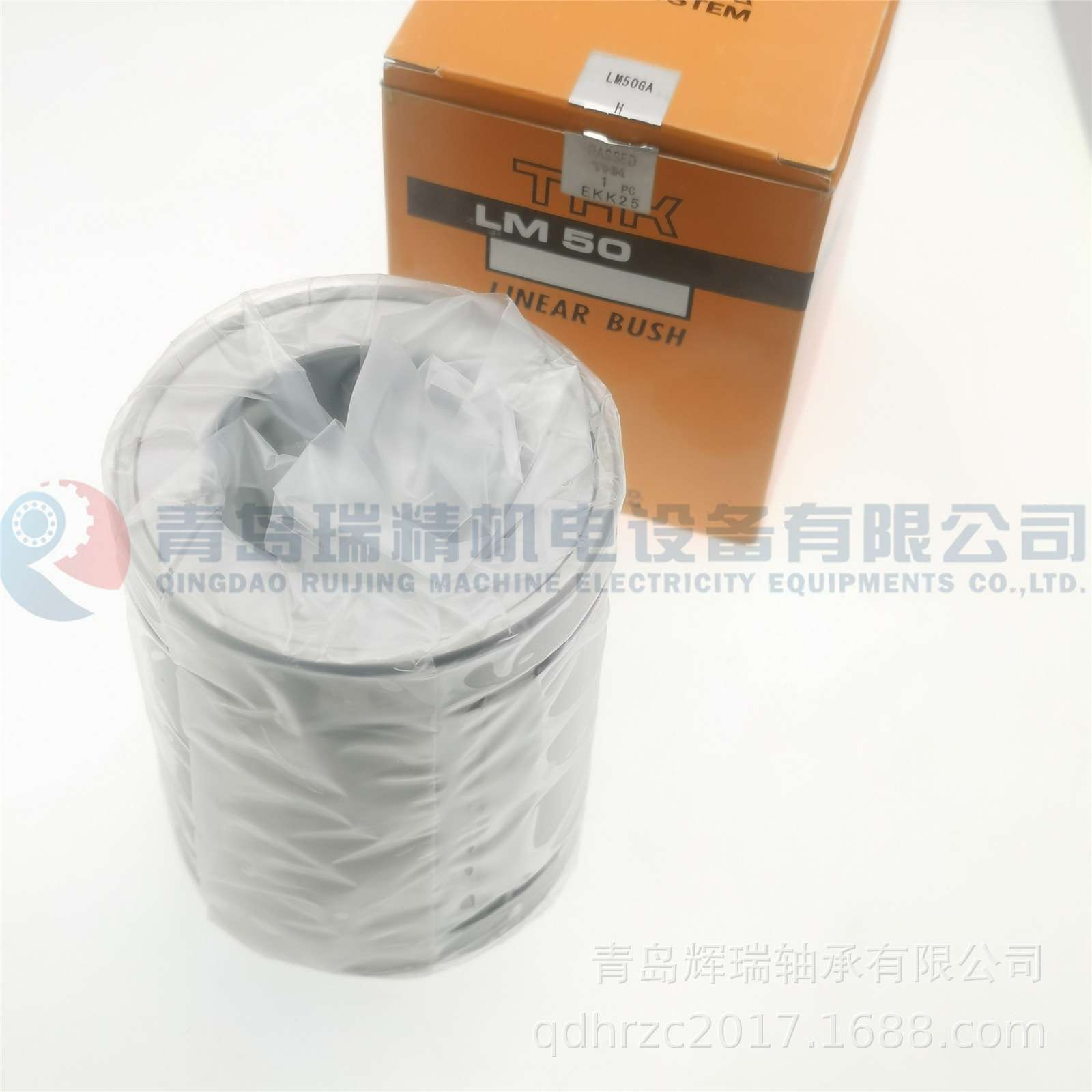 THK 钢保持架直线运动轴承 LM50GA = SDM50 50mm X 80mm X 100mm