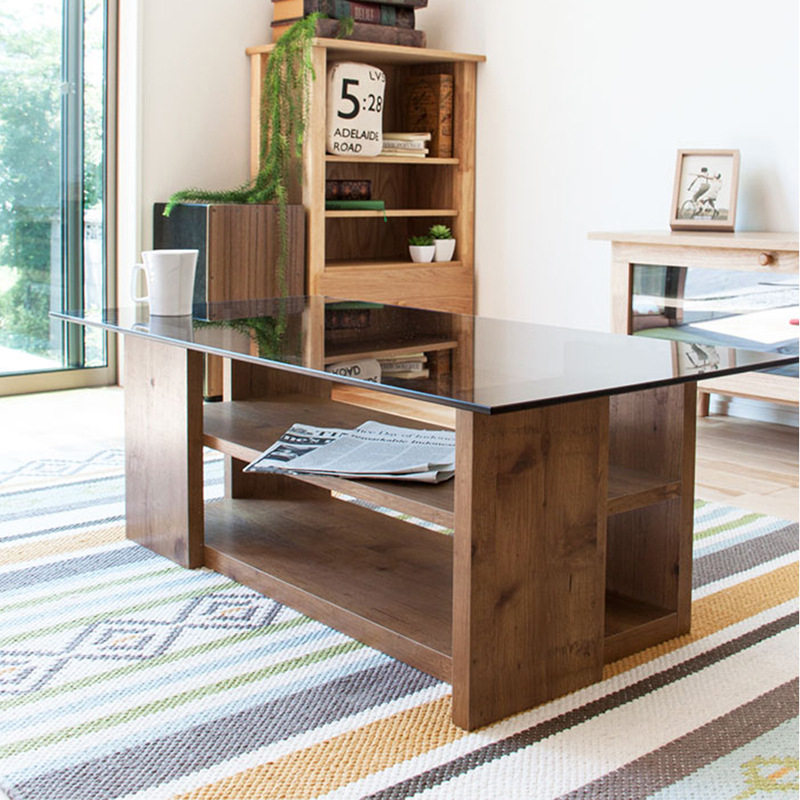 茶几钢化玻璃日式三层茶几桌客厅北欧简约小户型家用简易小桌子