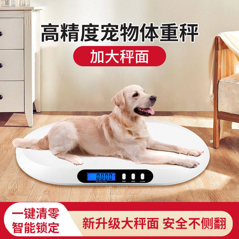 小白秤智能电子宠物秤猫咪狗狗店医院体重专用称重器精准小型
