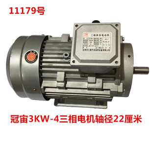 冠宙高乘大乘3KW 11179号 4三相电机轴径22厘米