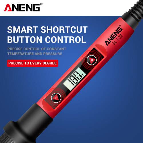 仪表仪器60W数字电烙铁温度可调220V/110V焊接工具SL102
