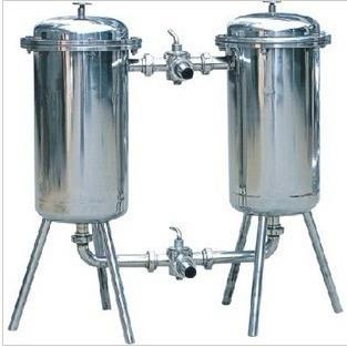5T果汁糖液鲜奶饮料双联过滤器双联过滤机直销