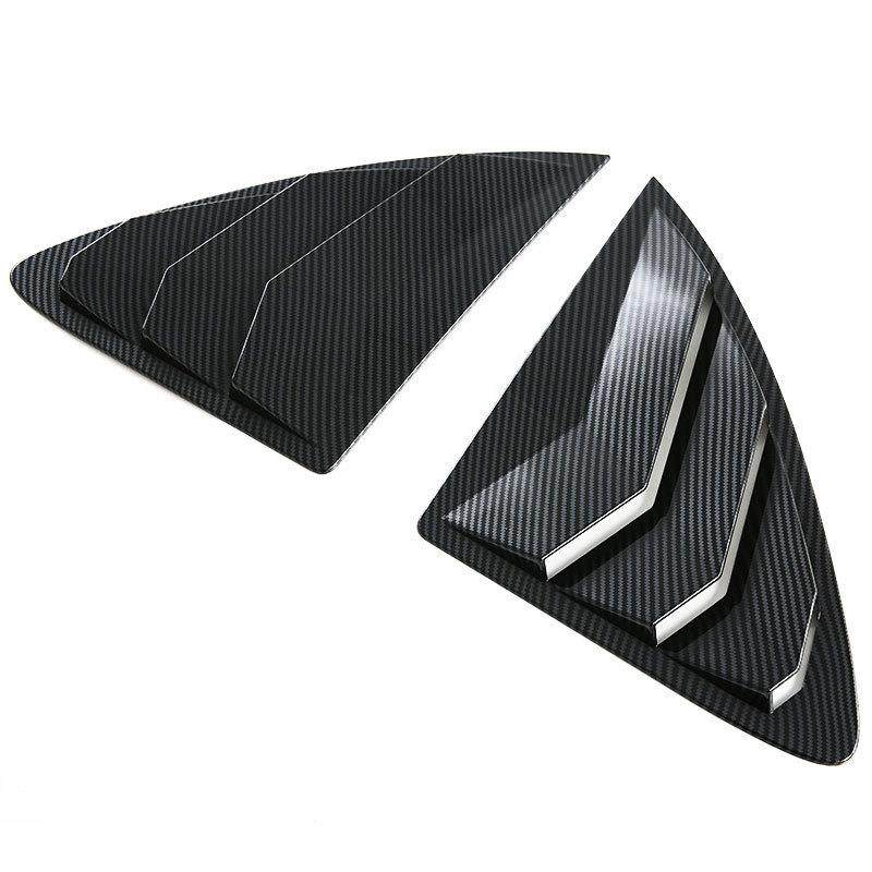 适用于24款奔驰E级后窗三角百叶改装碳纤纹BENZ后窗百叶装饰贴片,电子/电工,接线端子,淘宝优惠券,粉丝福利购,淘宝优惠卷