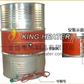 250*1740MM2KW200L树脂桶加热器硅胶加热带油脂桶加热带