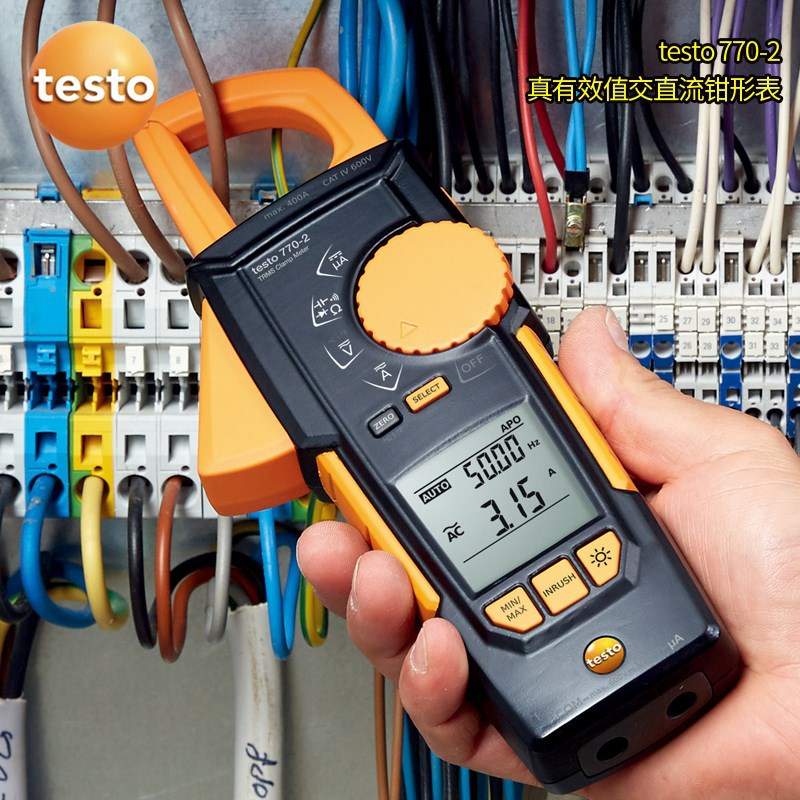 testo770-1交直流钳形电流表 德图770-2真有效值钳型万用表770-3